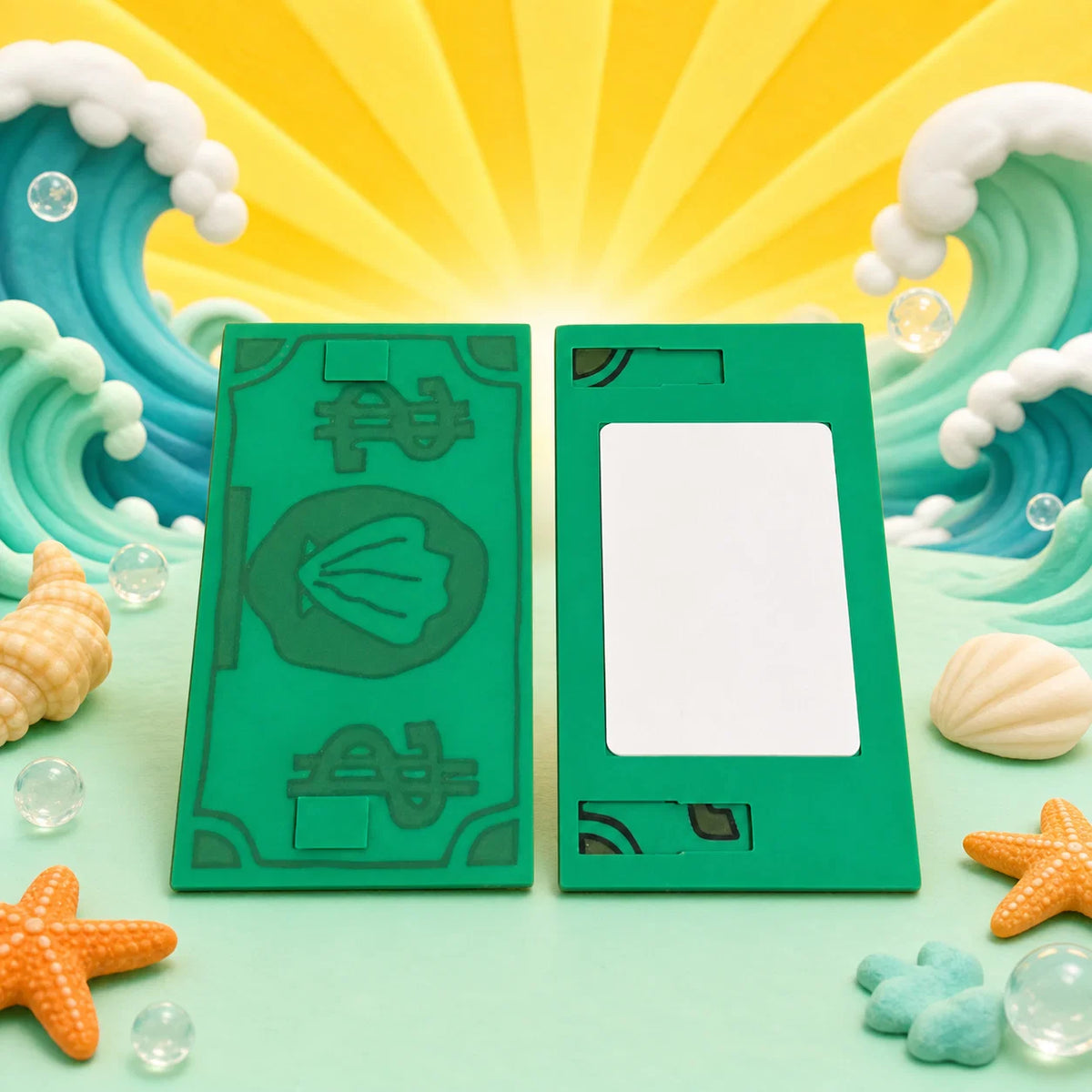 Giant Cartoon Cash Tap-to-Pay Card Holder – 3D Printed
