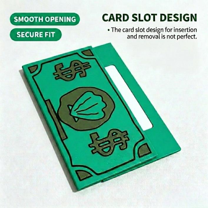 Giant Cartoon Cash Tap-to-Pay Card Holder – 3D Printed