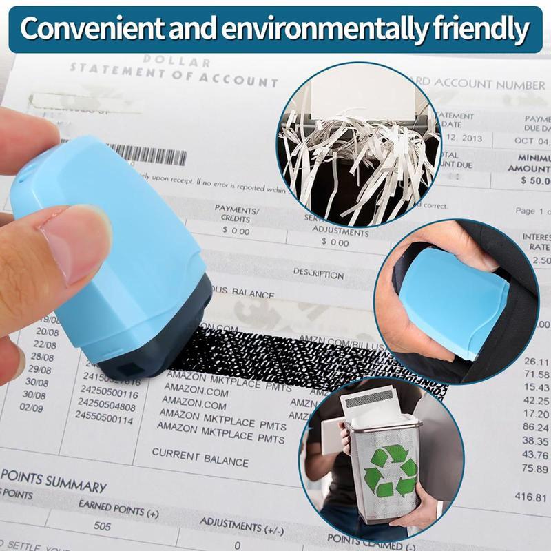 Wide-Coverage Privacy Roller Stamp – Personal Info Blockout Tool