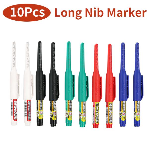 45mm Long Nib Deep Hole Marker Pens – 5/10 Pack