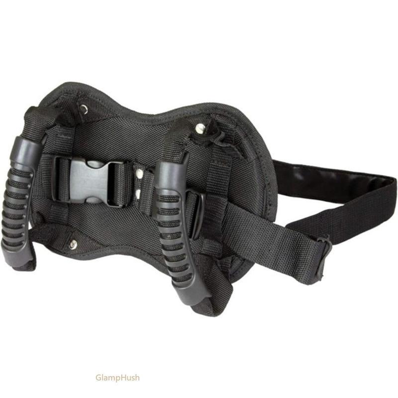 Motorcycle Passenger Grab Handle Belt – Adjustable Rear Seat Grip Strap