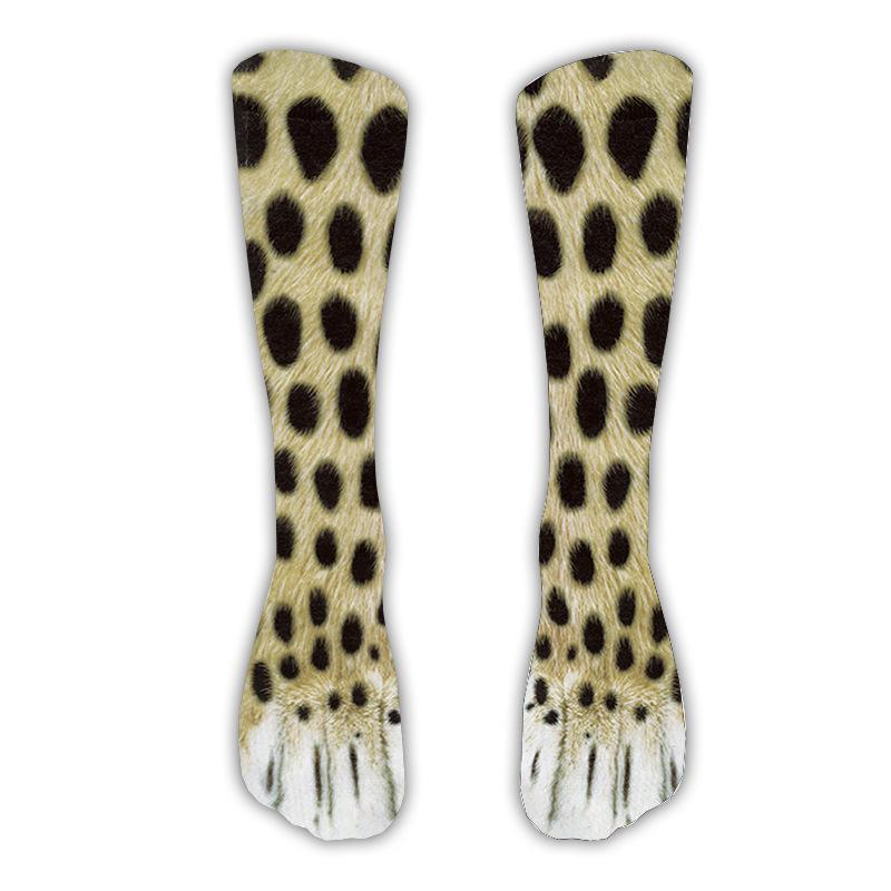 3D Animal Paw Print Novelty Socks