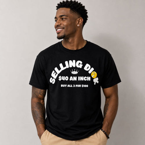 $40 An Inch? The Funniest Conversation Starter T-Shirt You’ll Ever Own