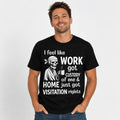Work Got Custody of Me Skeleton Coffee T-Shirt | Funny Burnout Graphic Tee | Relatable Office Humor Gift