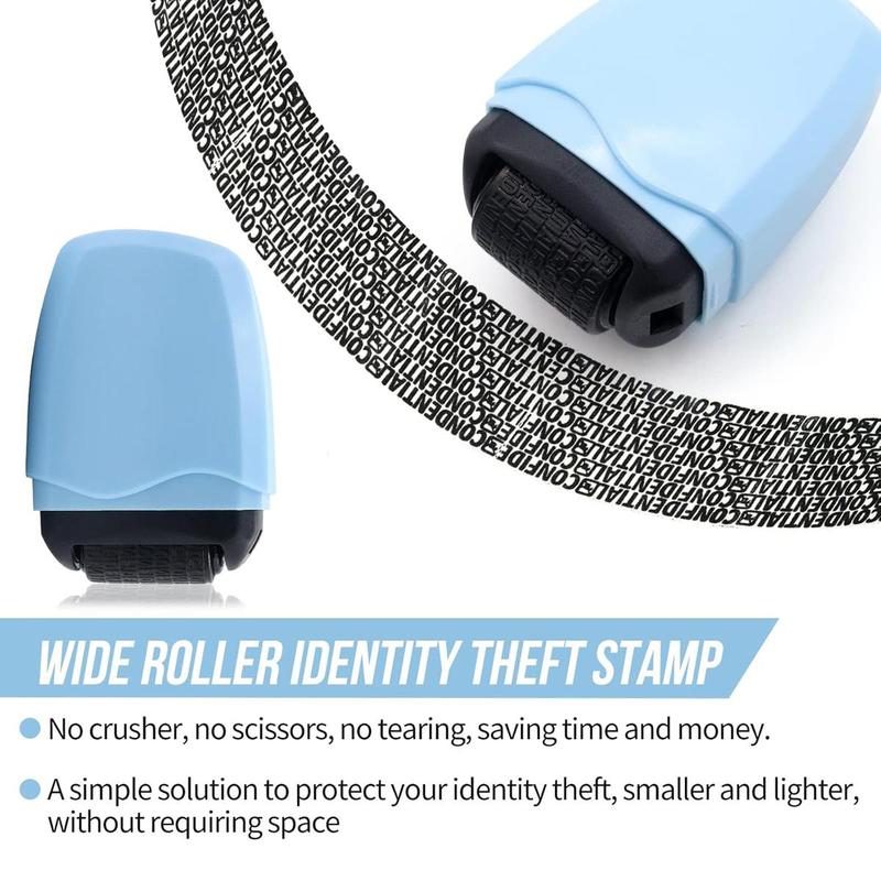Wide-Coverage Privacy Roller Stamp – Personal Info Blockout Tool