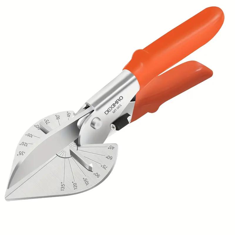 Stainless Steel Adjustable Miter Shears – 45°–135° Angle Cutter
