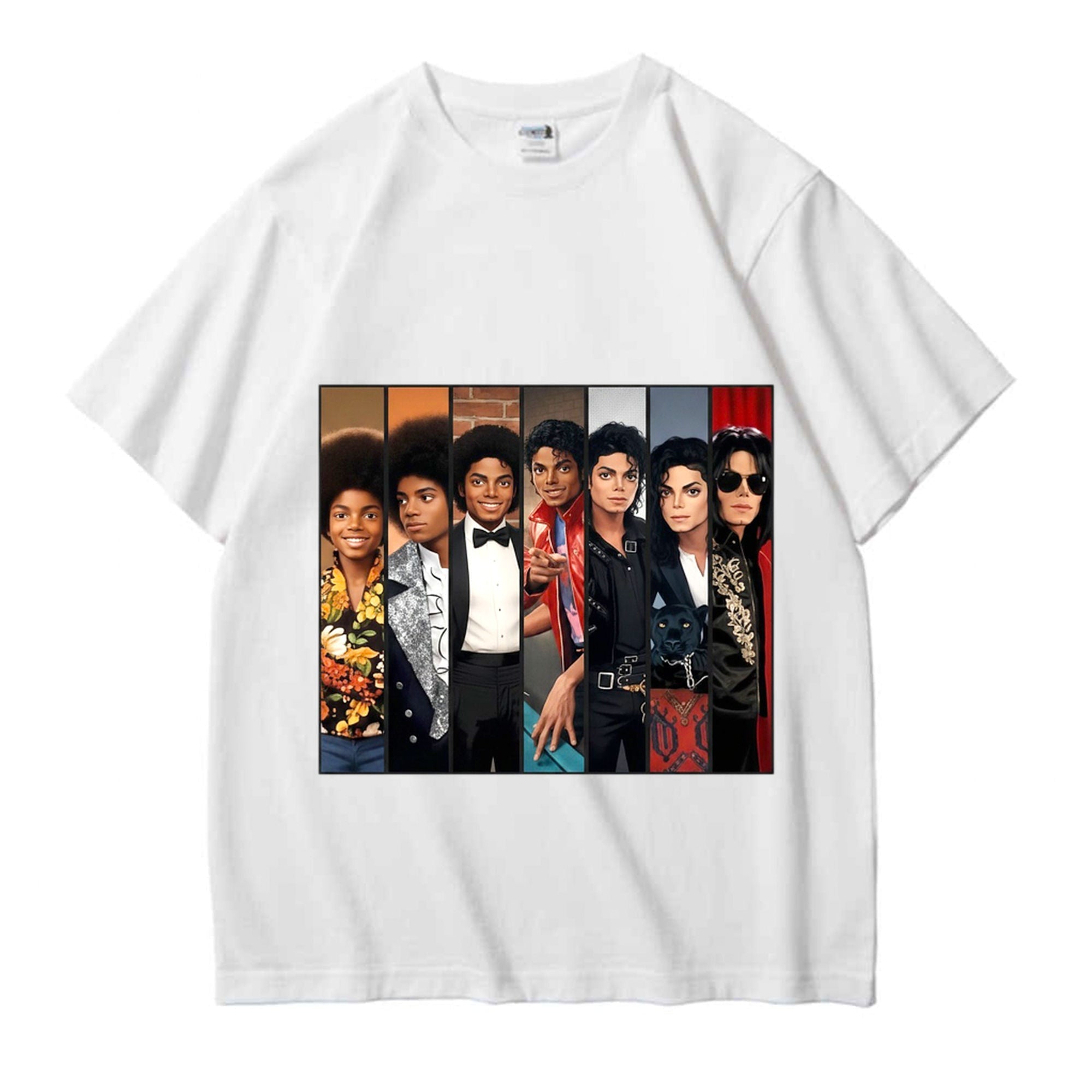 MJ Glove Vintage Music Graphic Tee front print product photo 02 | Diya Glow