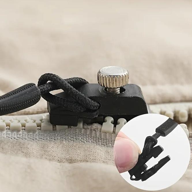15PCS Zipper Repair Kit – 3 Sizes, No Sewing Needed