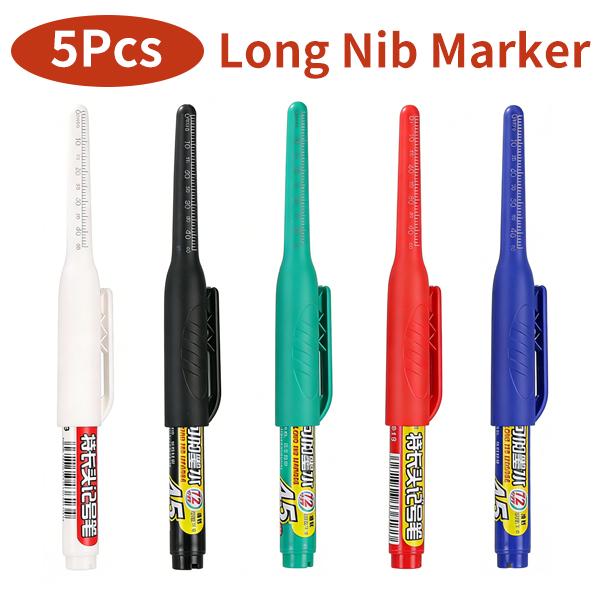 45mm Long Nib Deep Hole Marker Pens – 5/10 Pack