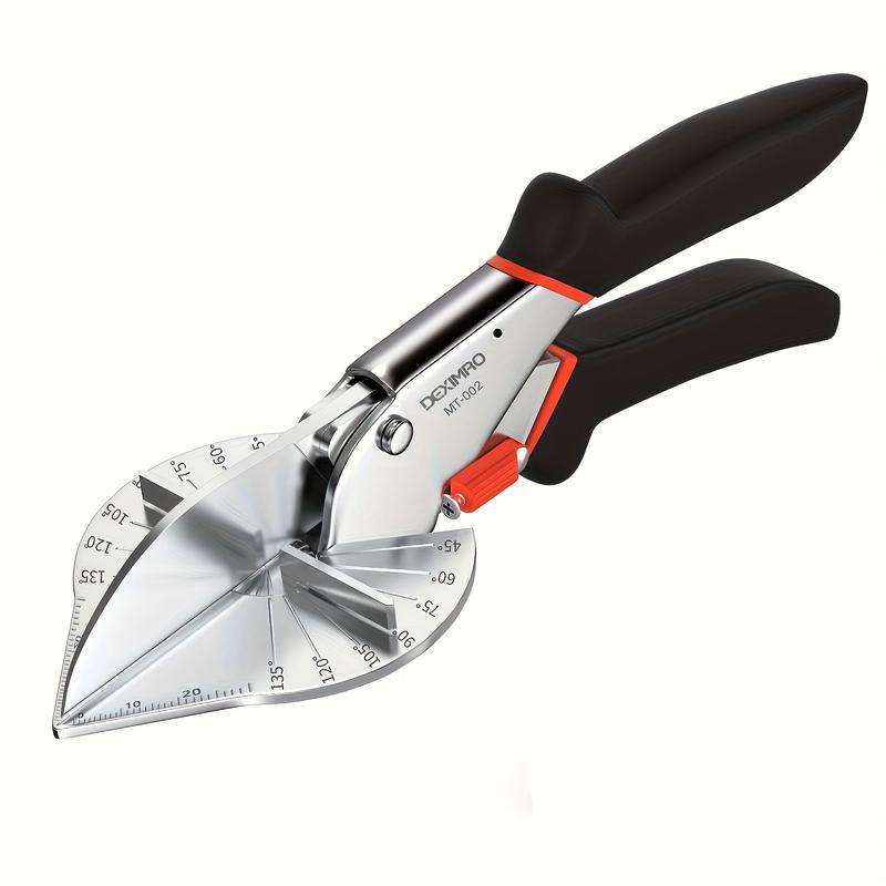 Stainless Steel Adjustable Miter Shears – 45°–135° Angle Cutter