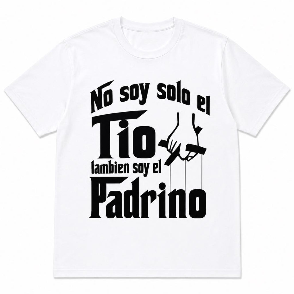 No Soy Solo El Tío También Soy El Padrino Funny Spanish T-Shirt – Proud Godfather Gift Tee