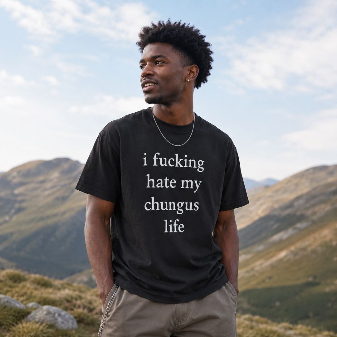 For Those Days You’re Done With Everything – Funny Chungus Life Graphic T-Shirt