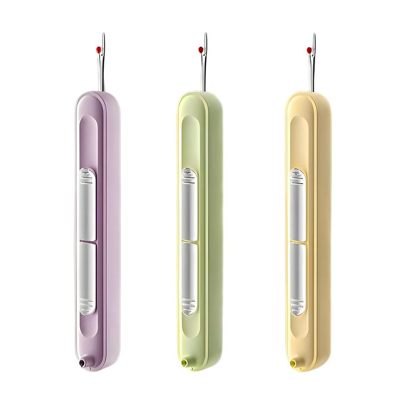 3-Pack 2-in-1 Needle Threader & Seam Ripper