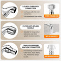1/2" Brass Locking Outdoor Faucet with Key – Anti-Theft Tap