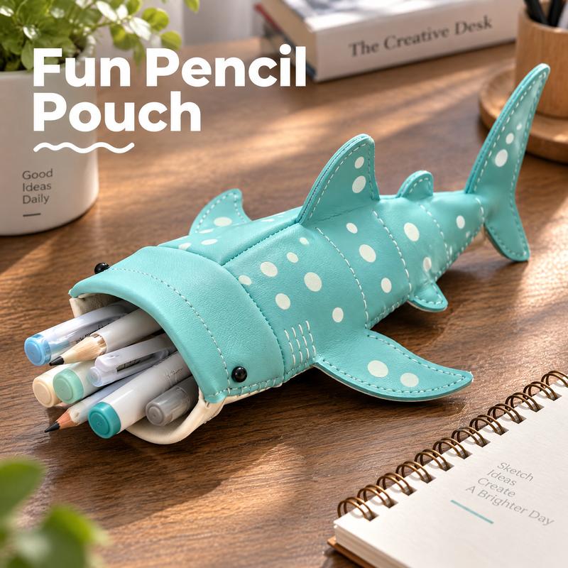 Cute Whale Shark Glasses Case & Pencil Pouch