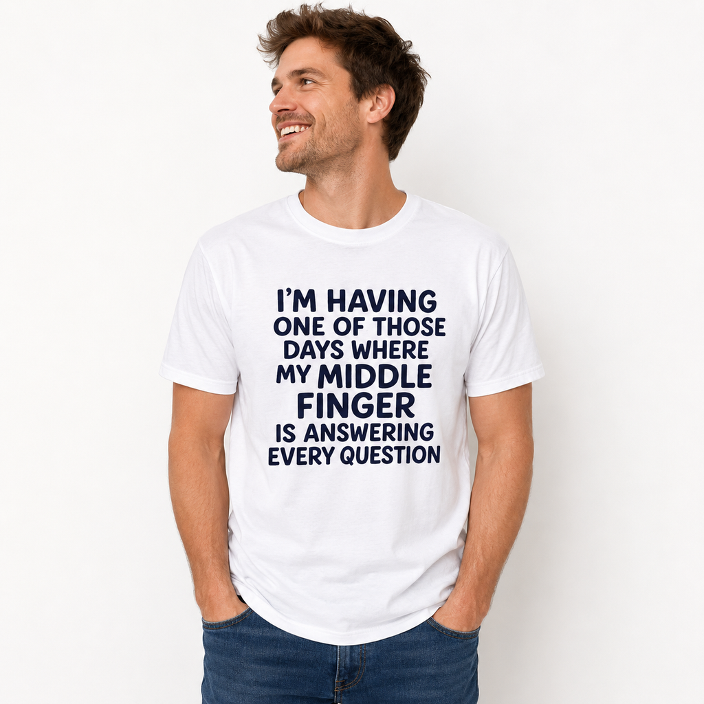 Some Days Deserve This Shirt | Funny Mood Graphic Tee Everyone Understands