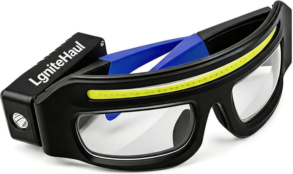 Rechargeable LED Light Glasses – Wave Sensor & 5 Modes
