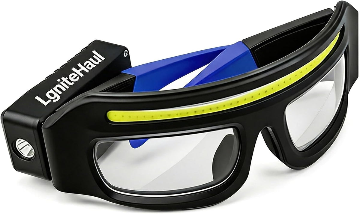 Rechargeable LED Light Glasses – Wave Sensor & 5 Modes