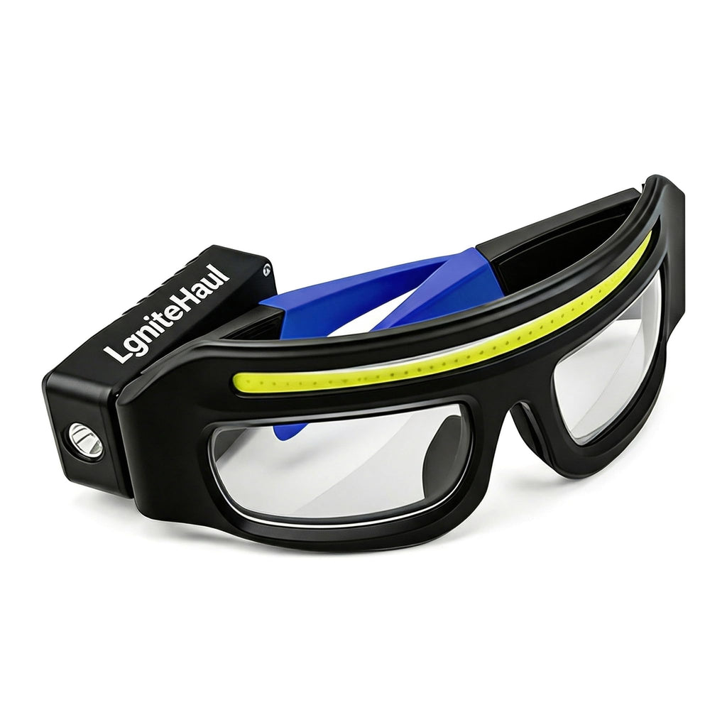 Rechargeable LED Light Glasses – Wave Sensor & 5 Modes
