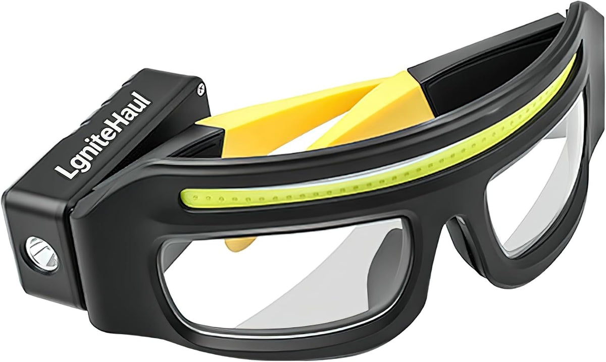 Rechargeable LED Light Glasses – Wave Sensor & 5 Modes