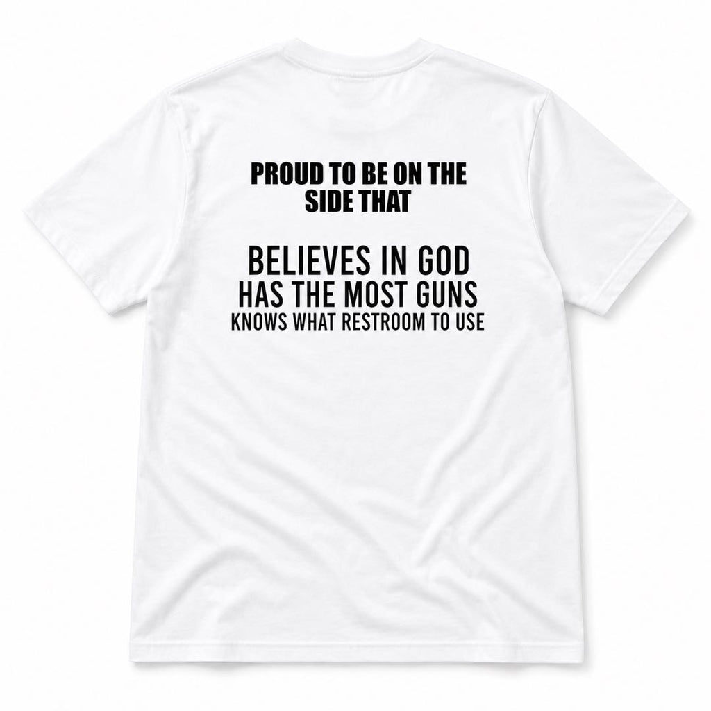If This Shirt Offends You… It Wasn’t Made For You | Patriotic Back Print Tee
