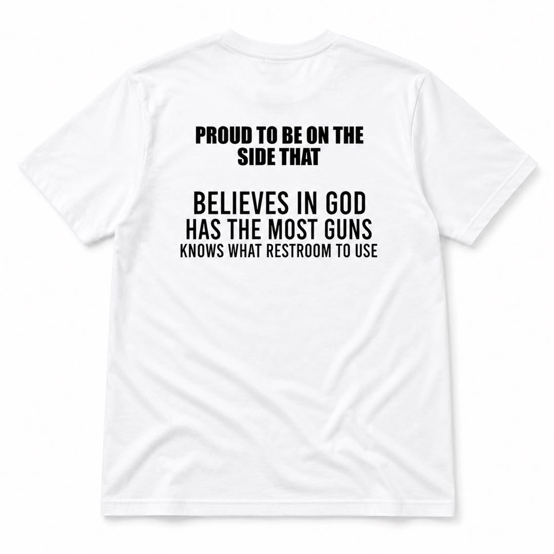 If This Shirt Offends You… It Wasn’t Made For You | Patriotic Back Print Tee