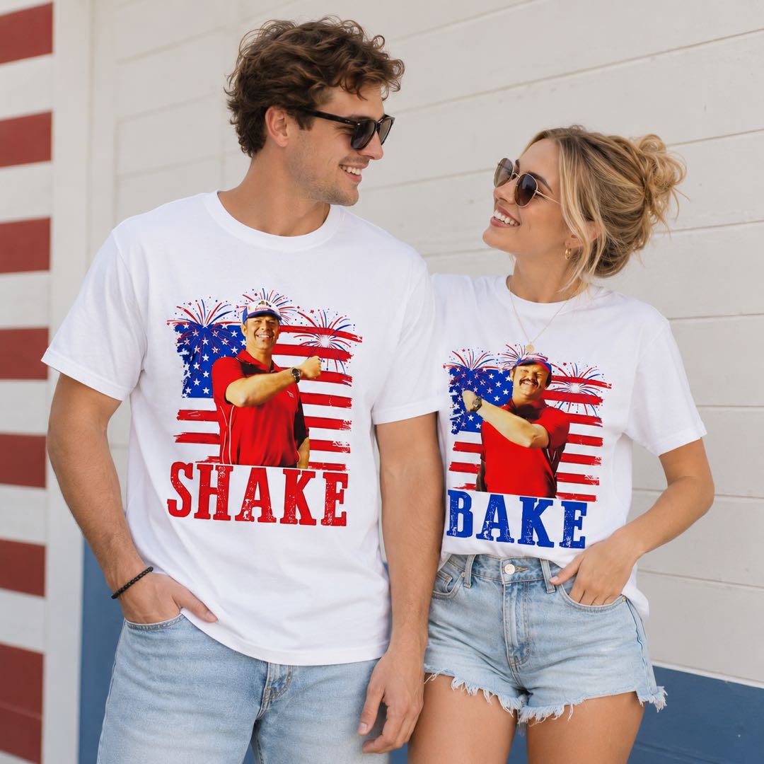 Can’t Wait To Wear These Together! Funny Shake & Bake Matching Couple T-Shirt | Cute Couple Gift | Relationship Goals Tee