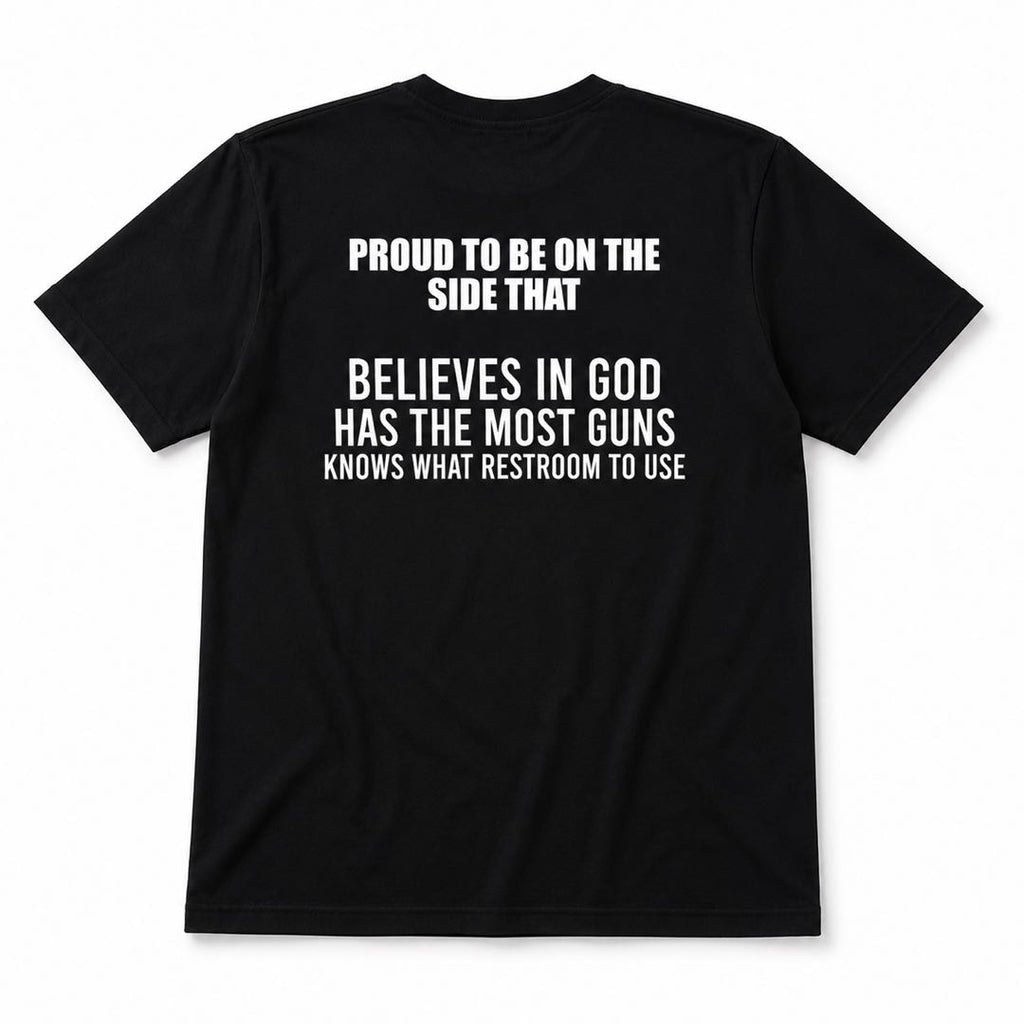 If This Shirt Offends You… It Wasn’t Made For You | Patriotic Back Print Tee