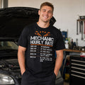 Every Mechanic Needs This Shirt  – Mechanic Hourly Rate Tee-funny T-shirt