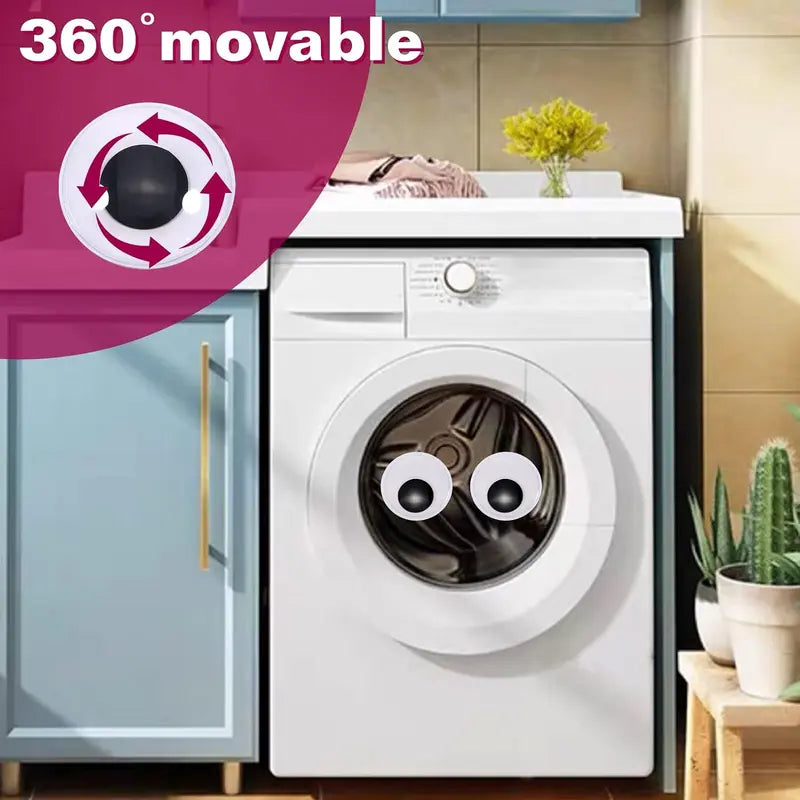 4PCS Giant Googly Eyes – Self-Adhesive Wiggle Eyes for Crafts