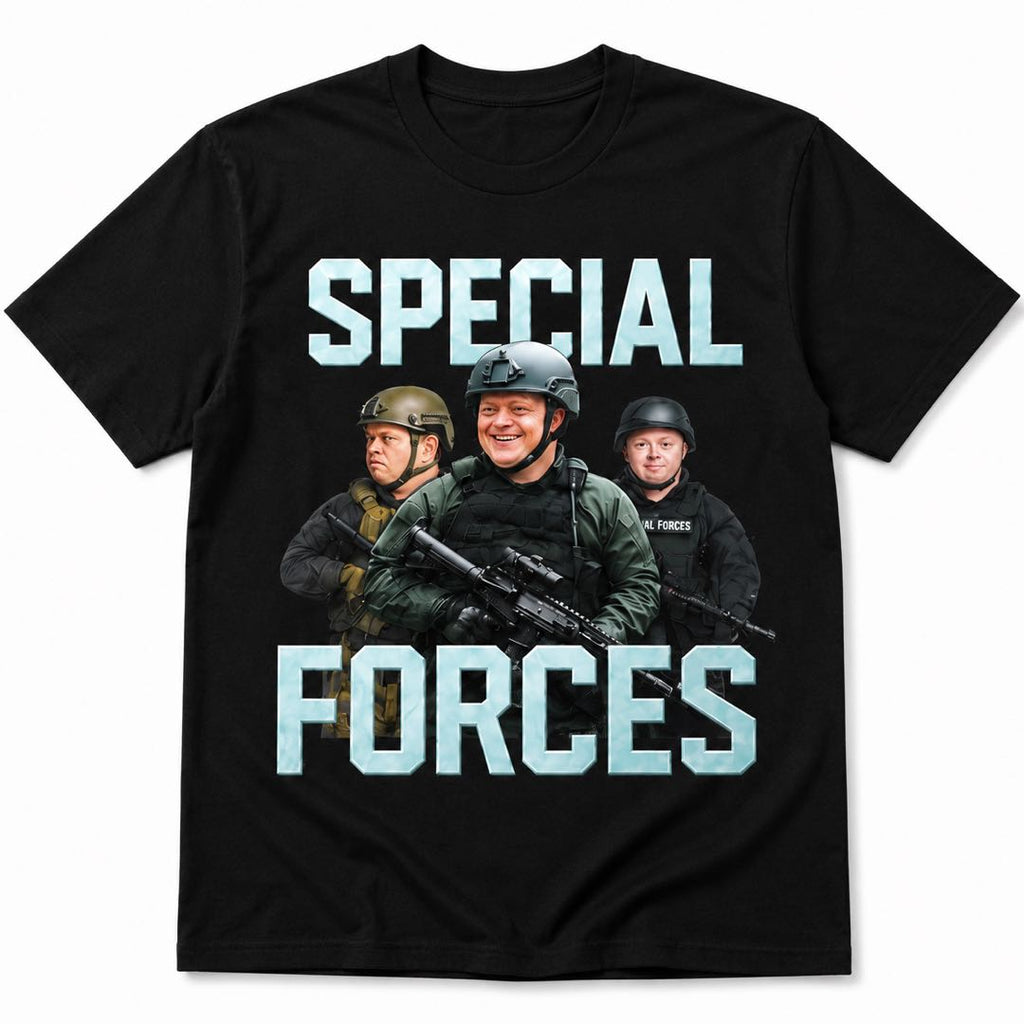 Military Humor T-Shirt | Funny Tactical Graphic Tee | Gift for Military Humor Fans