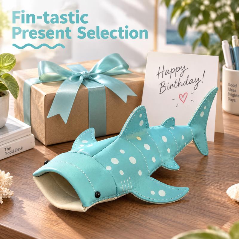 Cute Whale Shark Glasses Case & Pencil Pouch