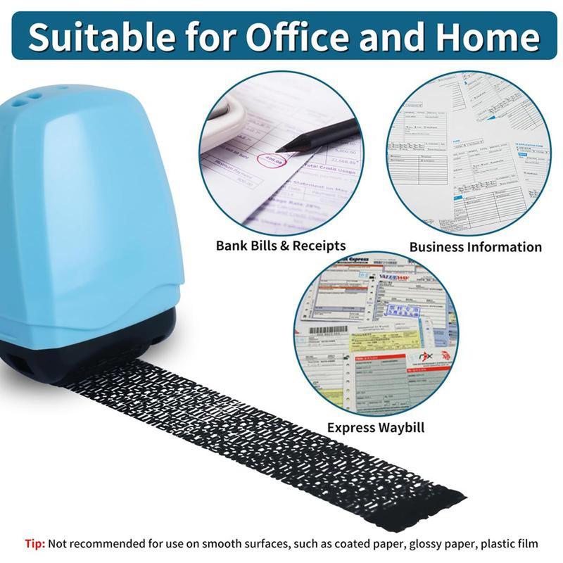 Wide-Coverage Privacy Roller Stamp – Personal Info Blockout Tool