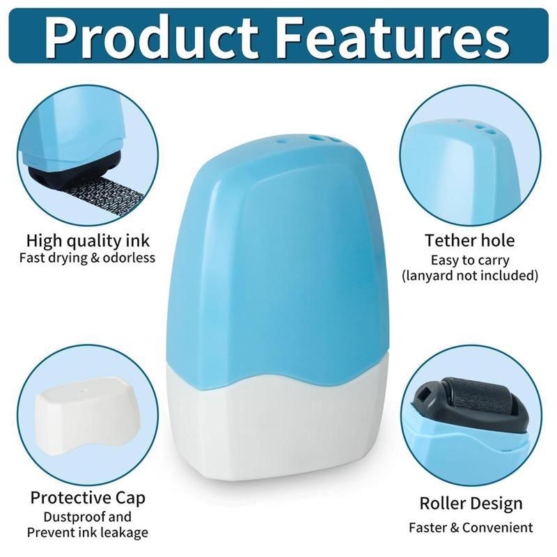 Wide-Coverage Privacy Roller Stamp – Personal Info Blockout Tool