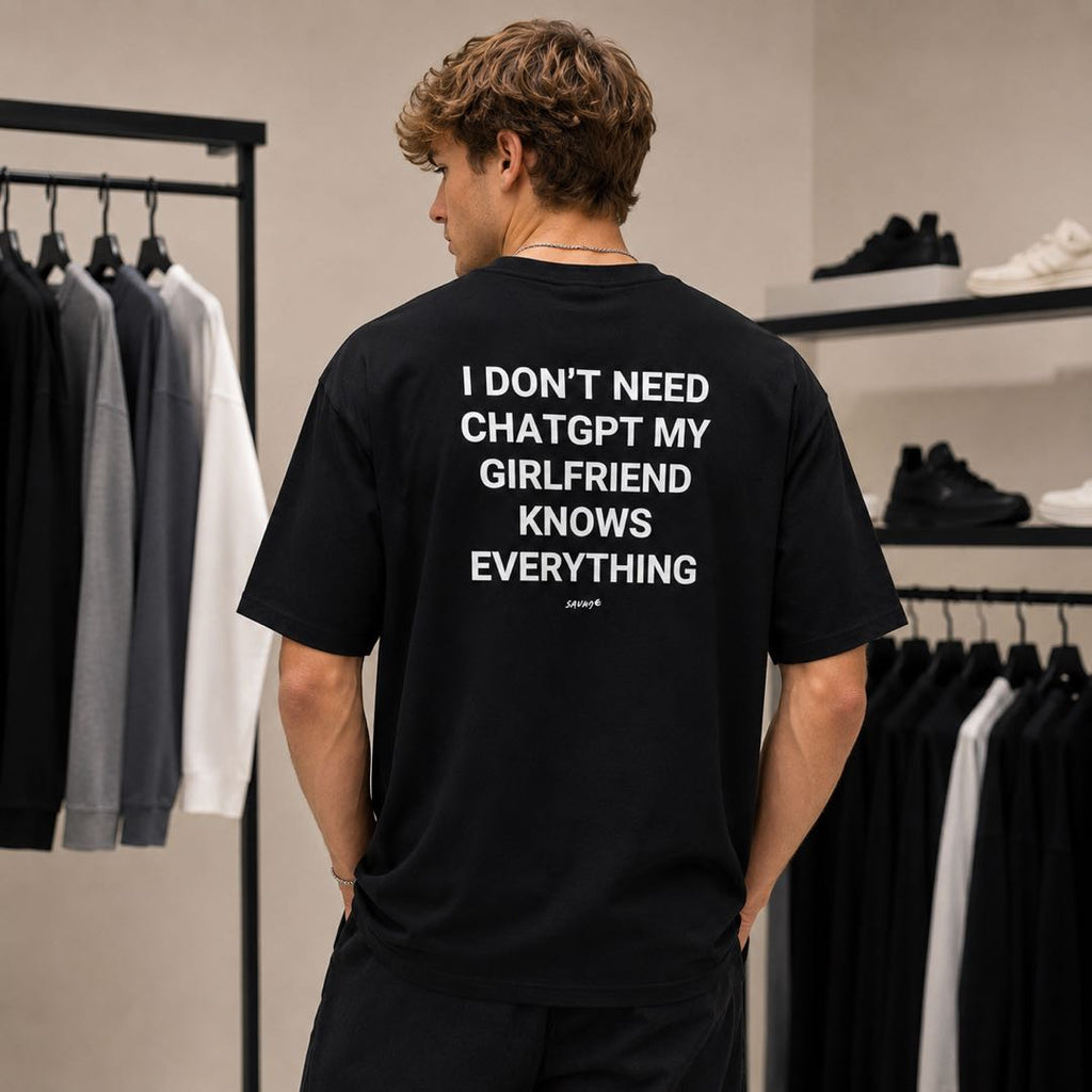 My Girlfriend Knows Everything T-Shirt – The Funniest Relationship Tee You’ll Ever Wear