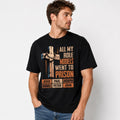 Faith Over Fear Christian Graphic Tee | All My Role Models Went to Prison Shirt