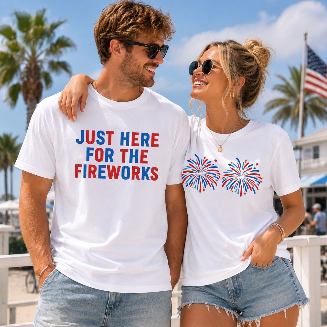 The Cutest 4th of July Couple Shirts Everyone Will Be Talking About