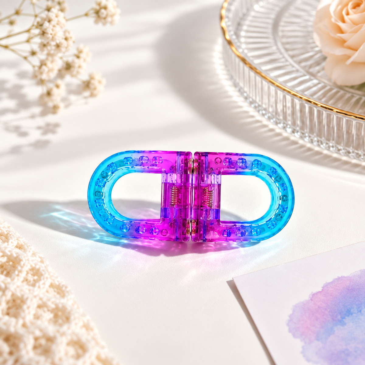 Magnetic Root Lift Hair Clip – No-Crease Styling Clip for Bangs & Flyaways
