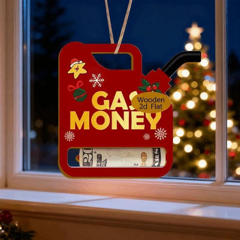 2PCS Gas Money Wooden Gift Card Holders – Novelty Gift Boxes