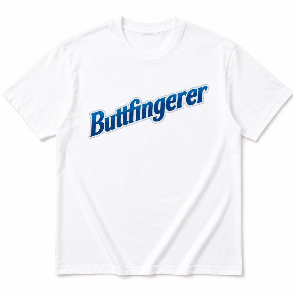 Buttfingerer Funny Candy Bar Parody Humor Men's T-Shirt