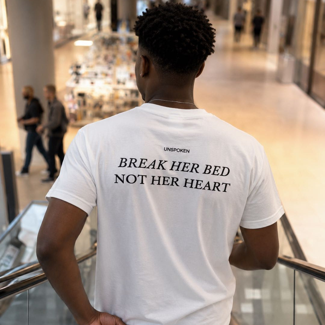 The Gentleman’s Rule: Break Her Bed, Not Her Heart T-Shirt