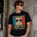 World’s Best Farter… I Mean Father Funny Cat Shirt