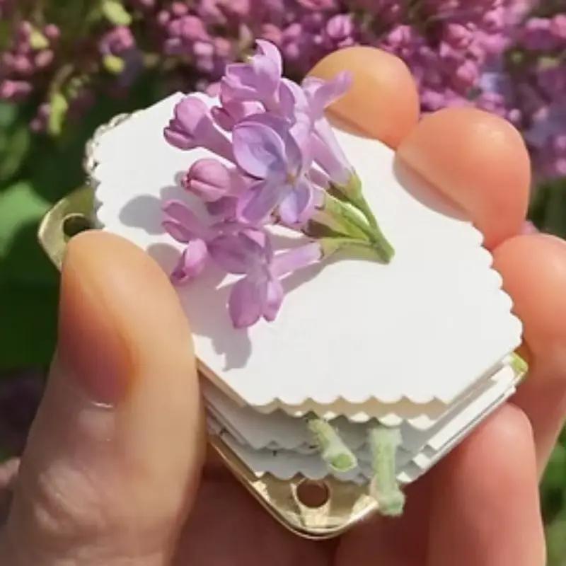 Mini Flower Press – Handmade Pressing Tool for DIY Flower Crafts