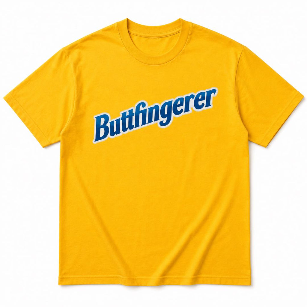 Buttfingerer Funny Candy Bar Parody Humor Men's T-Shirt