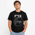 F*CK Pie Chart Funny Sarcastic T-Shirt | Brutally Honest Office Humor Graphic Tee
