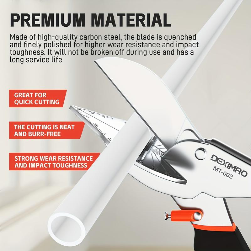Stainless Steel Adjustable Miter Shears – 45°–135° Angle Cutter