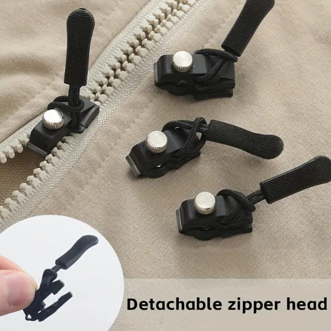 15PCS Zipper Repair Kit – 3 Sizes, No Sewing Needed