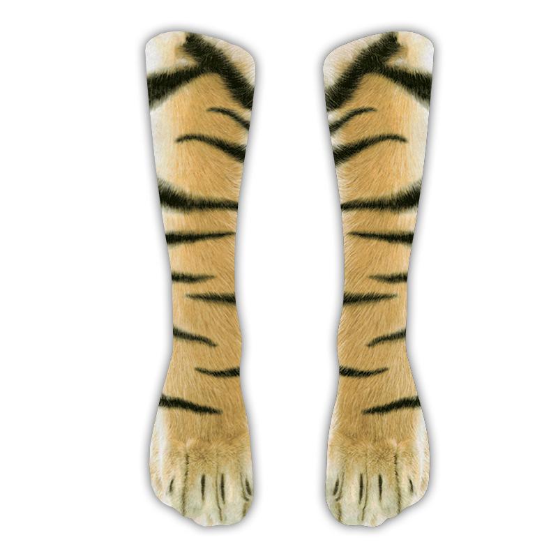 3D Animal Paw Print Novelty Socks