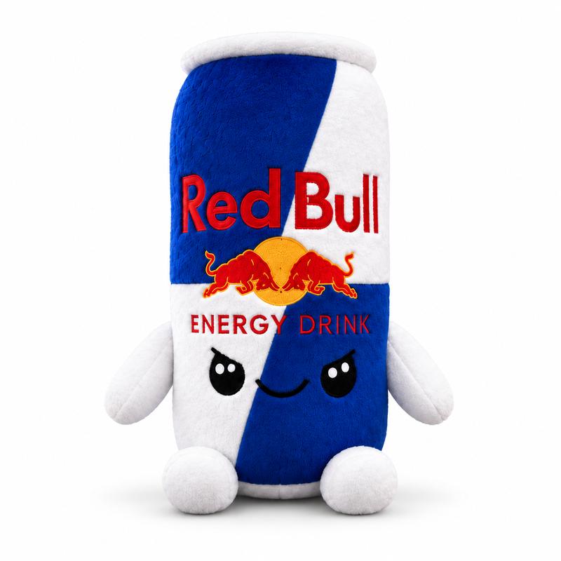 Energy Drink Can Plush Toy – 4 Styles, 8.7" Cute Stuffed Doll