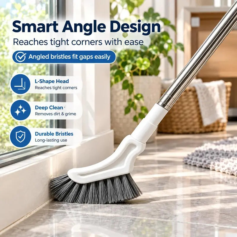 Telescopic Crevice Cleaning Brush – Stainless Steel Long Handle